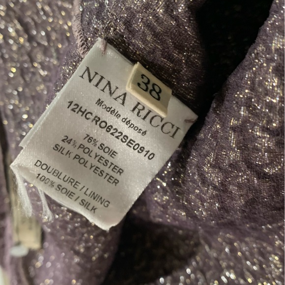 NINA RICCI dress size 38 - Picture 8 of 8
